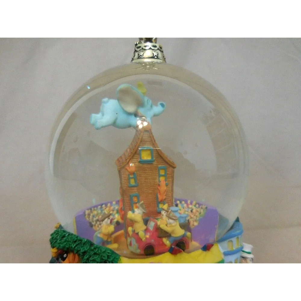 Disney Dumbo Master Of Animation Snow Globe Ward Kimball Turning Rare HTF